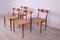 Danish Dining Chairs by Arne Hovmand-Olsen for Mogens Cold, 1960s, Set of 4 9