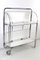Mid-Century Dinette Foldable Serving Trolley from Bremshey Solingen, 1960s, Image 3