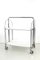 Mid-Century Dinette Foldable Serving Trolley from Bremshey Solingen, 1960s 1