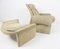 P60 Lounge Chair with Ottoman by Vittorio Introini for Saporiti Italia, Set of 2 4