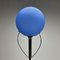 Italian Floor Lamp with Blue Murano Glass, 1990s 8