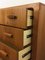 Mid-Century Danish Teak Sideboard Dresser & Mirror 12