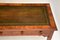 Antique Burr Walnut Leather Top Writing Table, Image 6