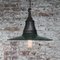 Vintage American Industrial Green Enamel Factory Pendant Light 4