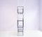 Chrome and Smoked Glass Etagere 2