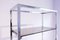 Chrom und Rauchglas Etagere 3