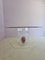 Acrylic Glass Dining Table with Octagonal Glass Top & Pink Marble Sphere 4