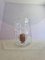 Acrylglas Esstisch mit achteckiger Glasplatte & pinker Marmor Kugel 6