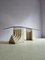 Travertine Coffee Table in the Style of Scarpa 1