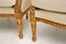 Antique French Gilt Wood Armchairs, Set of 2 10