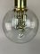 Mid-Century Space Age Ball Deckenlampe aus Glas von Doria Leuchten 11