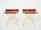 French Side Tray Tables from Maison Mercier, 1970s, Set of 2, Image 1