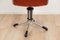 Silla de oficina modelo 356 en rojo de Wh. Gispen, Imagen 3