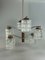 Mid-Century Space Age Chandelier in Glass 7