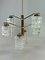 Mid-Century Space Age Chandelier in Glass 11