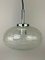 Space Age Pendant Lamp in Glass from Hustadt Leuchten, 1970s, Image 6