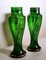 Französische Jugendstil Vasen aus geblasenem Glas mit Gold-Emaille von Legras & Cie, 2er Set 3