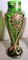 French Art Nouveau Vases in Blown Glass Decorated with Gold Enamel from Legras & Cie, Set of 2, Image 5