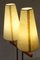Lampada in stile scandinavo in teak e acciaio, anni '50, Immagine 13