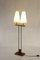 Lampada in stile scandinavo in teak e acciaio, anni '50, Immagine 1