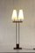 Lampada in stile scandinavo in teak e acciaio, anni '50, Immagine 2