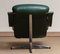 Modern Design Oxford Green Leather and Chrome Swivel Chair from Göte Mobler, 1960s 8