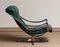 Modern Design Oxford Green Leather and Chrome Swivel Chair from Göte Mobler, 1960s 11