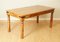 Light Brown Solid Hardwood Dining Table & Chairs, Set of 7 6