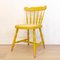 Oak Wooden Grid Seat Chair, Spain, 1950s, Image 1