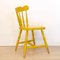 Oak Wooden Grid Seat Chair, Spain, 1950s, Image 5