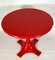 Table de Salle à Manger Rouge par Ignazio Gardella & Anna Castelli pour Kartell, 1960s 7