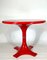 Mesa de comedor roja de Ignazio Gardella & Anna Castelli para Kartell, años 60, Imagen 9