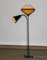 Mid-Century Swedish Black Double Floor Lamp by Orsjo Belysning, 1950s 8