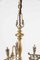 Triple-Arm Brass Chandelier Light 4