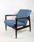 Blauer Sessel von Edmund Homa, 1970er 3