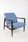 Blue Armchair by Edmund Homa, 1970s, Image 1