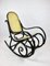 Vintage Black Rocking Chair by Michael Thonet 1