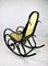 Rocking Chair Vintage Noire par Michael Thonet 11
