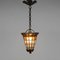 Art Deco Ceiling Lamp with Enclomed Crystals, Image 6