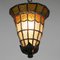 Art Deco Ceiling Lamp with Enclomed Crystals, Image 5