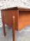 Scandinavian Free-Standing Teak Desk, Denmark, 1960s 5