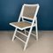 Mid-Century White Folding Dining Chair, Italy, 1970s 1