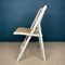 Mid-Century White Folding Dining Chair, Italy, 1970s 3