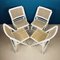 Mid-Century White Folding Dining Chair, Italy, 1970s 7