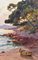 Jean Lafon, Seascape Painting, Costa Azzurra, 20th-Century, Oil on Canvas 3