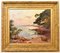 Jean Lafon, Seascape Painting, Costa Azzurra, 20th-Century, Oil on Canvas 1