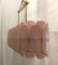 Mid-Century Pink Murano Art Glass Chandelier, 1970 3