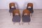 Chaises de Salle à Manger par Oswald Haerdtl pour Ton, 1950s, Set de 4 4