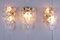 Lampade da parete in cristallo di JT Kalmar, anni '60, set di 3, Immagine 3