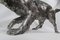 Statua a forma di cane in metallo argentato di Mauro Manetti per Lega Peltro, Immagine 5